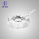 Wholesales Price Stainless Steel Sauce Pot Cooking Single Handle Short Stockpot for Hotel Restaurant Wedding