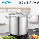 Heavybao New Design Stainless Steel Cooking Stock Pot with Sandwich Base