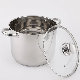  Wholesale Kitchen Ware Utensils Cookware Stainless Steel Stockpot with Glass Lid
