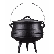  Pre-Seasoned Hot Camping for Picnic with 3 Legs Cookware South African Cast Iron Cauldron