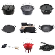  Wholesale Cast Iron Cookware BBQ Grill Plate Outdoor Dutch Oven Camping Cookware