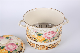  24/26/28cm Dinnerware Restaurant Pot Full Decal Enamel Steamer Casserole
