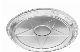  10 Inch Fluted Decorative Pie Pan Disposable Oval Square Shape Aluminum Foil Large Pizza Pans Multi-Roasting Pan