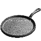 Dia 26cm Cast Iron Pizza Pan in Pre-Seasoned Coating