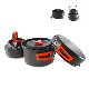  Portable Travel Aluminium Camping Pot Set Hiking Backpacking Cookware 3 in 1 Outdoor Camping Cooking Cookware Set