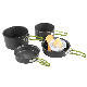  Outdoor Pot Portable Aluminum Alloy Cookware Set Picnic Barbecue Camping Cookware