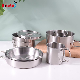  Factory Kitchenware Stackable Cookware Portable Camping Equipment Outdoor Camping Pot Bowl Cup 8-Piece Set Non-Stick Mess Kit Camping Cookware