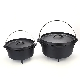 Camping Cast Iron Pre-Seasoned Dutch Oven