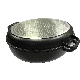Cast Aluminum 2 in 1 Pot Dutch Oven with Frypan Lid Oval
