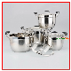  8PCS Stainless Steel Cookware, Non Stick Cookware, Commercial Cookware