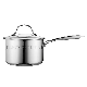 High Quality Kitchen Utensils Kitchenware Stainless Steel Frypan Saucepan Cookware