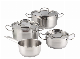  Kitchen Accessories 7PCS Cooking Pots Stainless Steel Cookware Casserole