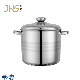  Cookware Supplier 6/ 8/ 10PCS Kitchen Stainless Steel Deep Stock Pot Casserole