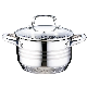  Wholesale Stainless Steel Cookingware Sets Casserole Kitchenware Nonstick Marble Coating Cooking Pot
