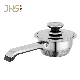  Promotional Stainless Steel Kitchen Sauce Pot Cookware Saucepan