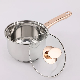  OEM Stainless Steel Cookware Sauce Pan Pot Saucepan