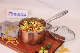  Hot Selling Stainless Steel Saucepan with Brown Color Painting