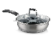  Stainless Steel Frypan with Egg Grid and Lid / Egg Saucepan