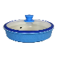  FDA LFGB Silicone Tempered Galss Pot Cover Lid