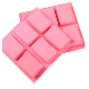 Pink DIY Hand Made Mold Square Soap Mold for Candle