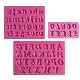  Alphabet Silicone Cake Baking Mold Handmade Soap Moulds