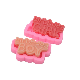 Wholesale DIY Boy Girl Shape Silicone Cake Chocolate Fondant Candle Soap Mold for Happy Birthday