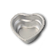Bakery Kitchen Bakeware Aluminium Heart Shaped Mini Cake Baking Mould Pudding Baking Cup Mould manufacturer