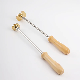 Long Handle Heat Stamping Mold Embossed Seal for Wood Cake Leather