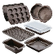  Amazon Hot Selling Pre-Seasoned Rectangle Cast Iron Loaf Pan Bread Baking Pan