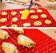  Silicone BBQ Grill Mat Baking Mat   Pyramid Pan Non Stick Fat Reducing Cooking Oven Baking Tray Sheets/Kitchen Utensils