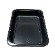  1 Compartment Microwave Oven Cpet High Temperature Baking Plastic Container Lunch Box Packaging Custom Plastic Cpet Food Tray