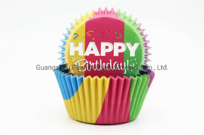 Paper Cupcake Case LFGB FDA Approved Cupcake Liner Cake Cup