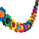  Party Wedding Hanging Decorative Colorful Paper Flower Garland