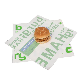  Food Grade Burger Wax Wrapping Paper Hamburger Packaging Paper