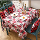  Christmas Decoration Arrangement Creative Christmas Printed Tablecloth Table Runner Christmas Table Decoration Supplies