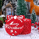  8 PCS Washable Non Slip Heat Resistant Christmas Balls Merry Christmas Place Mats for Christmas Party Table Home Decoration