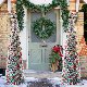  1.5m Color Christmas Tree Christmas Atmosphere Folding Tree PVC Flocking Christmas Tree