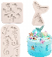  Marine Silicone Fondant Cake Decorating Mold Chocolate Candy Soap Resin Clay Mold