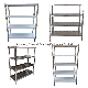  Free Standing 4 Tiers Storage Shelf Stainless Industrial Stainless Steel Kitchen Shelves for Bakery Use