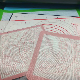 High Strength Fiberglass Substrate PTFE Coated Fiberglass Nonstick Baking Mat