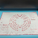 Smooth Surface Easy to Clean Silicone Oven Pad