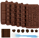  Food Grade Silicone Chocolate Candy Ice Cube Mold