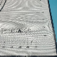 0.3-0.7mm Customized Thickness Silicone Oven Pad