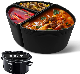  3 in 1 Silicone Slow Cooker Divider Insert for Crock Pot Liners