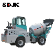  Auto Metering and Weighting System Small Self Loading Pan Concrete Mixer Truck