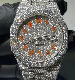  Customized by Diamond Tester Hip Hop Jewelry Mechanical Watch Ice out Vvs Moissanite Watch