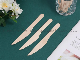  Small Birch Wooden Cutlery Cake Knife with Single Wrapped