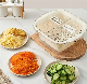  Double-Layer Sink Drain Basket Household Kitchen Tools with Grater
