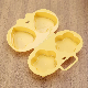 Microwave Poach Egg Poacher Cooking Cooker Plastic Kitchen Gadget Cute Tool