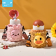  Customized Portable Thermal Stainless Steel Straw Water Bottle for Kids